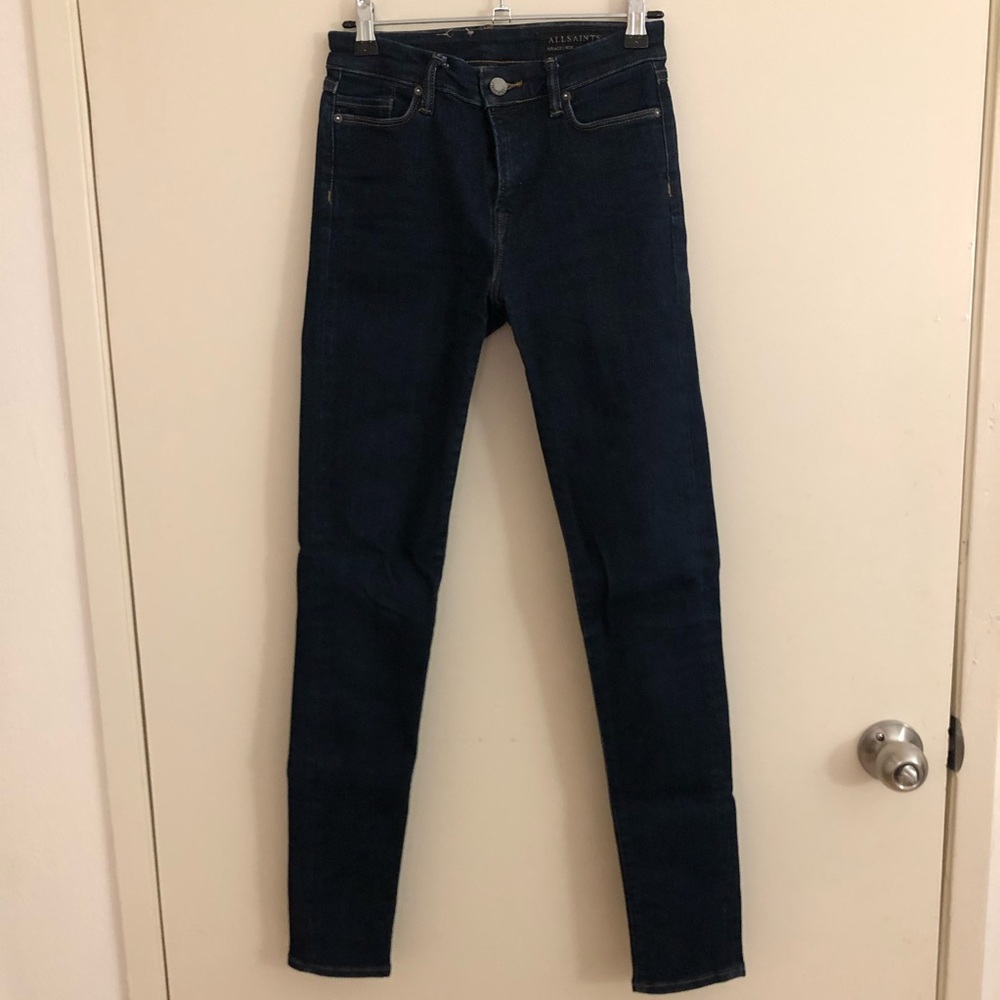 Dark Blue Denim Jeans! (All Saints🧵)